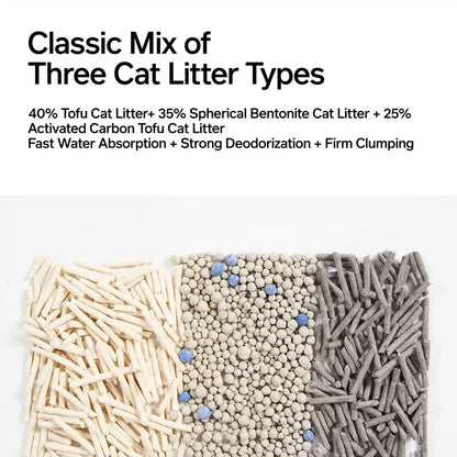 PIDAN 3-in-1 Mixed Cat Litter 5.2Kg