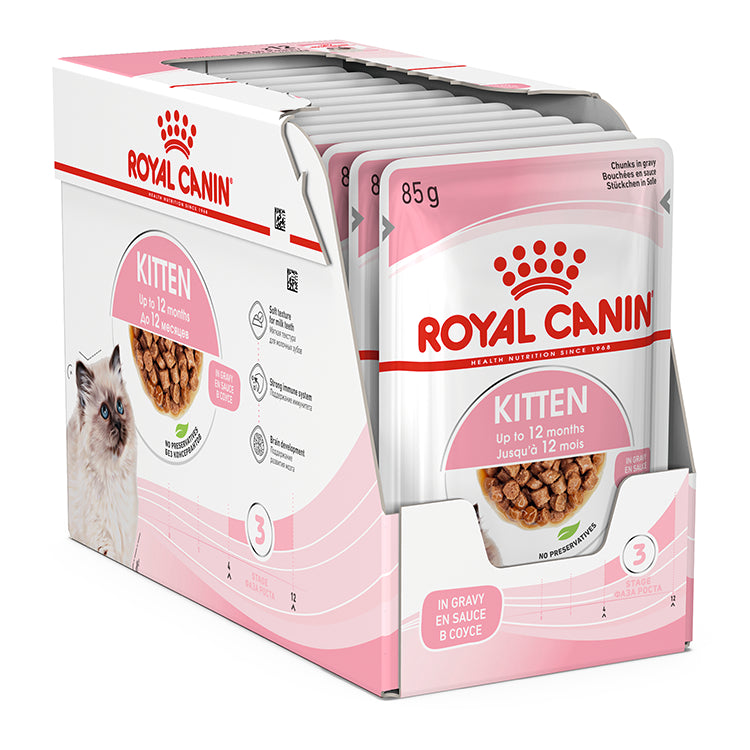 ROYAL CANIN Kitten Food in Gravy 85g