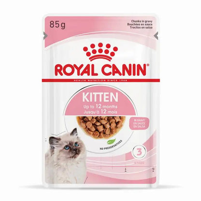 ROYAL CANIN Kitten Food in Gravy 85g