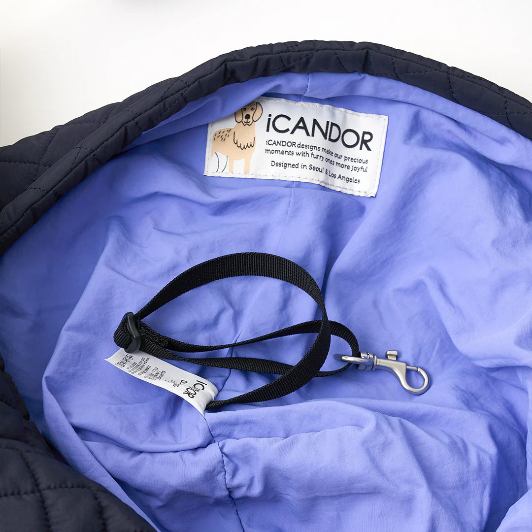 iCANDOR Dumpling Bag_Midnight Navy