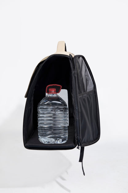 First Class Cat Backpack - Chestnut