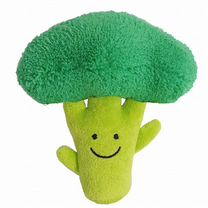 Squeaky Broccoli Dog Toy | BESTEVER Love Pets