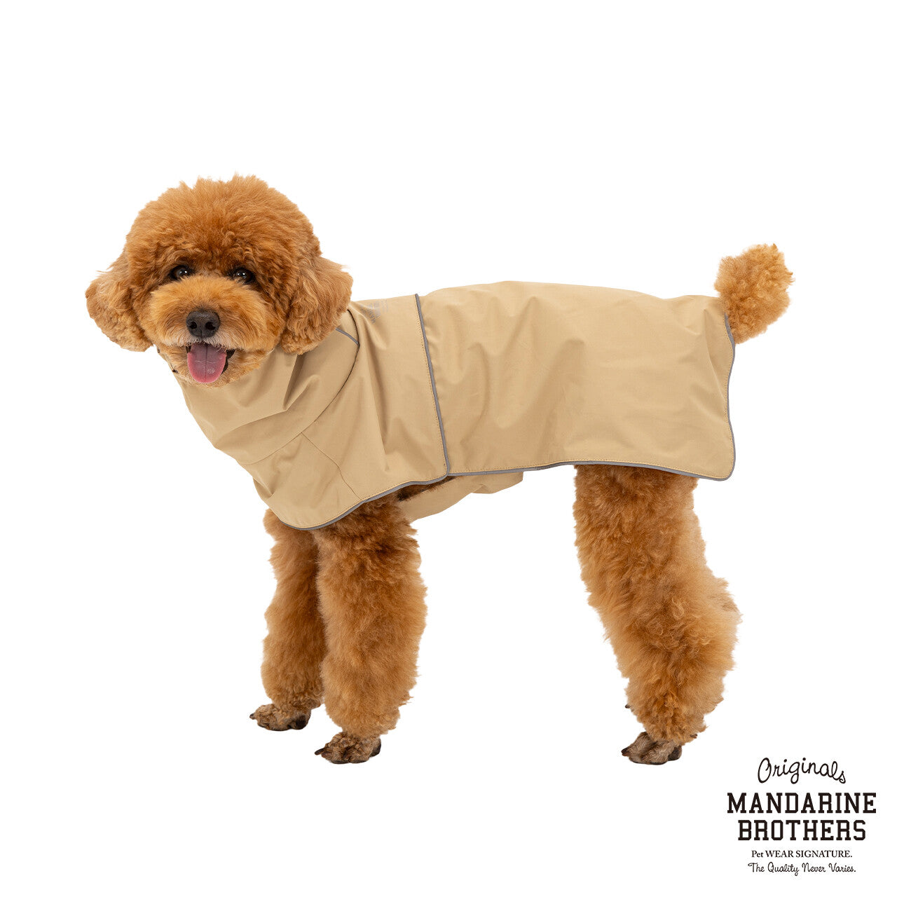 Mandarine Brothers Waterproof Dog Raincoat