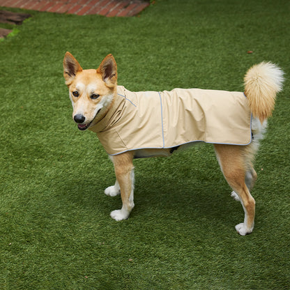 Mandarine Brothers Waterproof Dog Raincoat