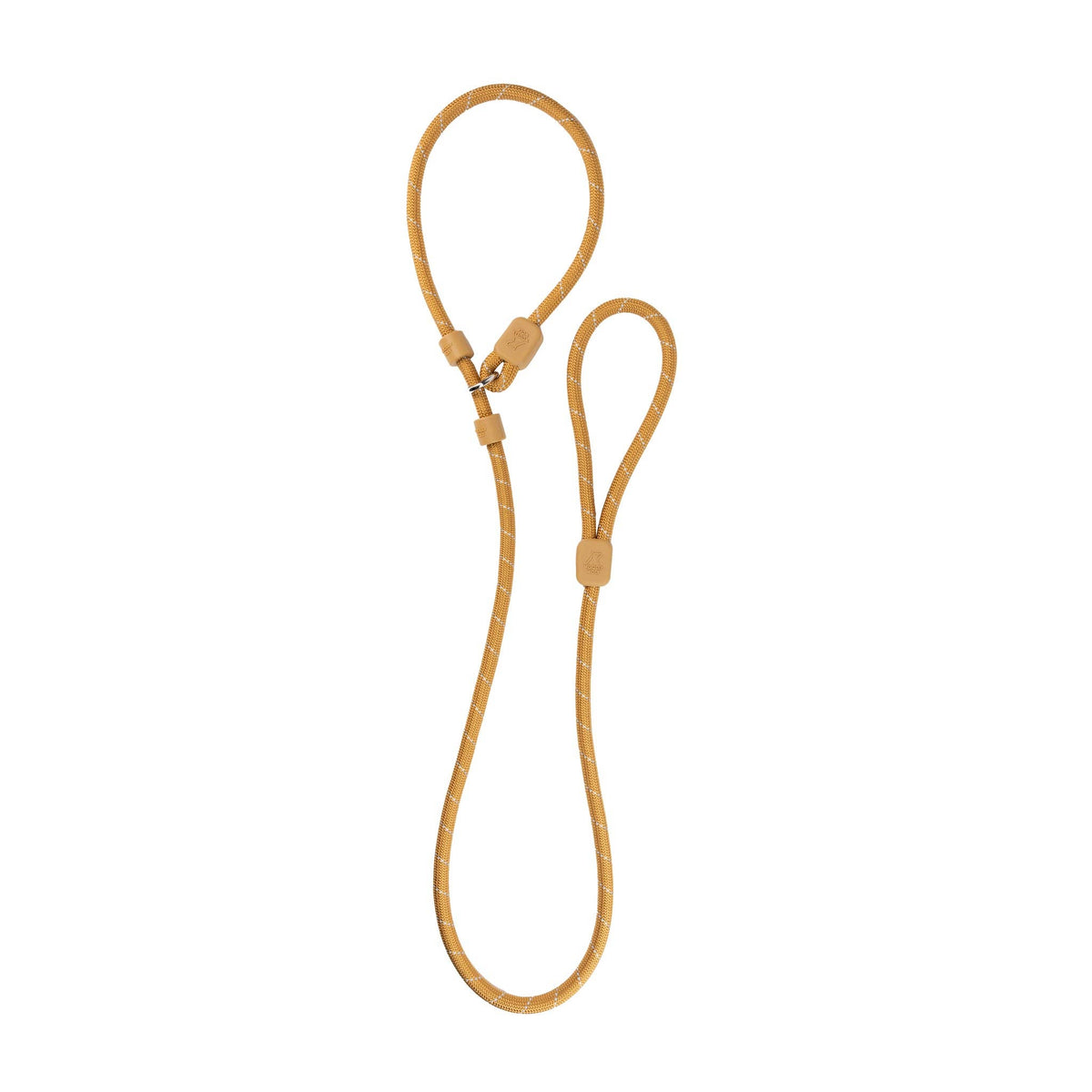 Woolly Wolf Retriever Leash Wood Brown