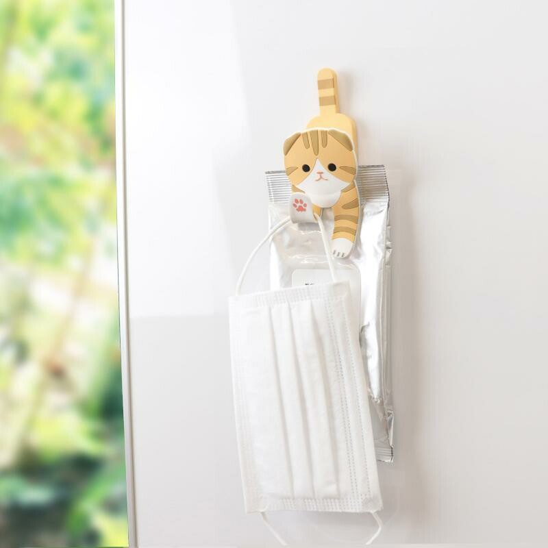 Toyo Case Cat Refrigerator Magnet Hook with Clip -Scottish Fold