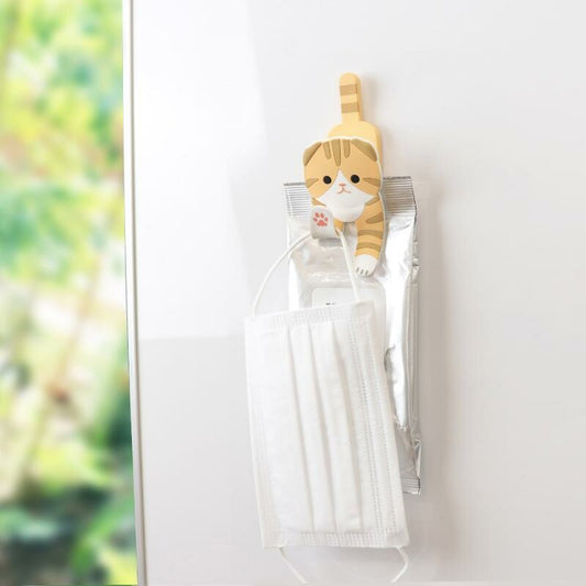 Toyo Case Cat Refrigerator Magnet Hook with Clip -Scottish Fold