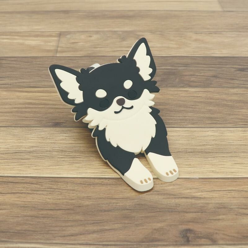 Toyo Case Refrigerator Magnet Hook with Clip - Chihuahua