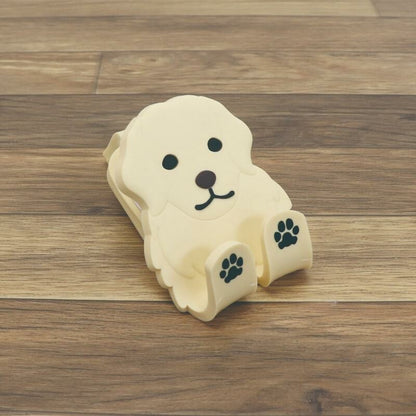 Toyo Case Refrigerator Magnet Hook with Clip -Golden Retriever