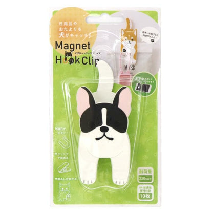 Toyo Case Refrigerator Magnet Hook with Clip -Boston Terrier
