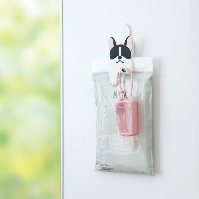 Toyo Case Refrigerator Magnet Hook with Clip -Boston Terrier