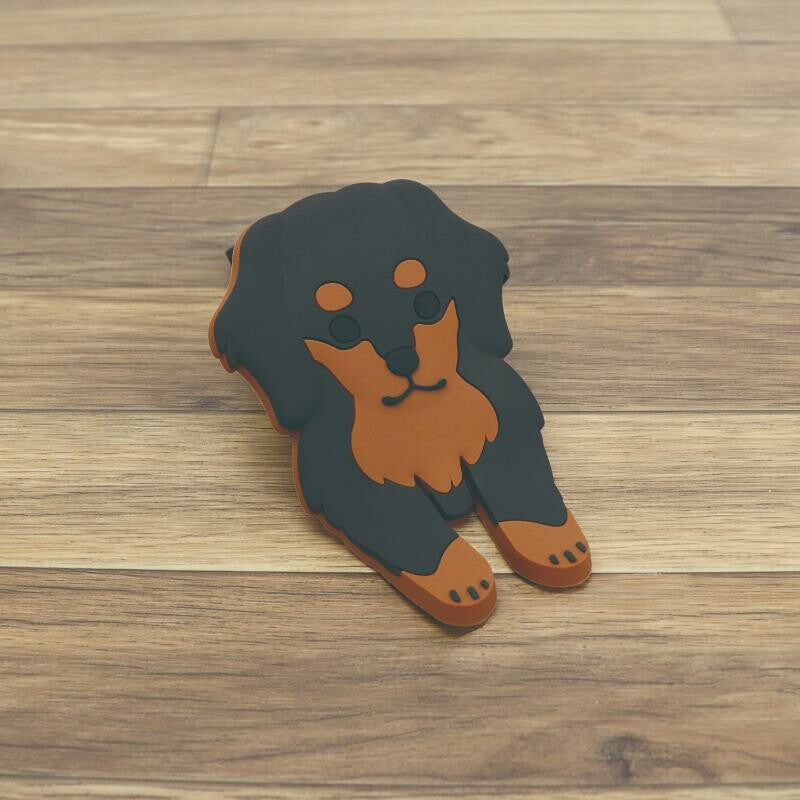 Toyo Case Refrigerator Magnet Hook with Clip -Dachshund