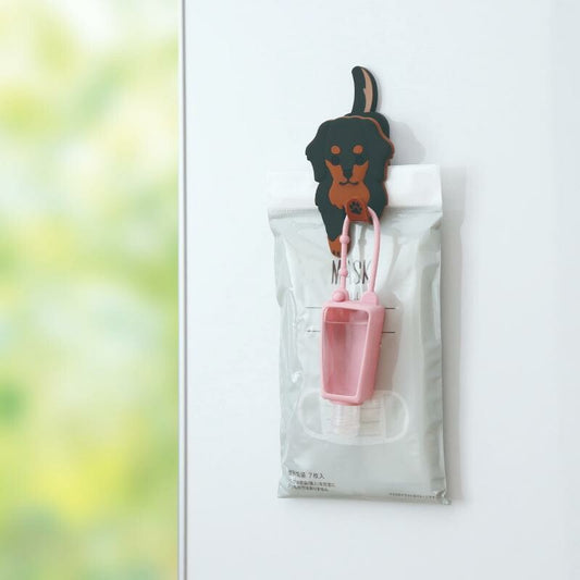 Toyo Case Refrigerator Magnet Hook with Clip -Dachshund