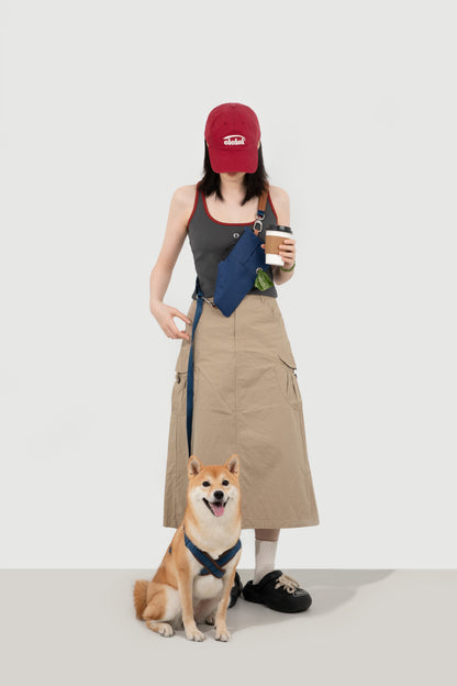 Bobo Series X-Style Dog Harness - Blue