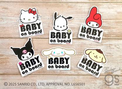 Baby on Board Hello Kitty Sanrio Car Sticker | Waterproof Vinyl Decal