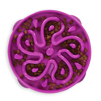 OUTWARD HOUND FUN FEEDER DROP PURPLE LARGE
