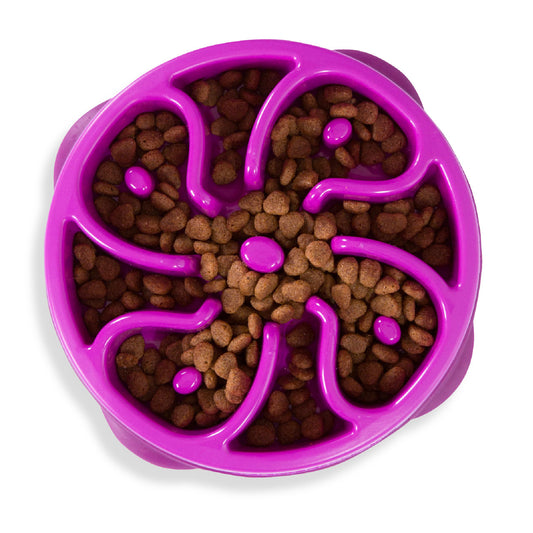OUTWARD HOUND FUN FEEDER DROP PURPLE MEDIUM/MINI