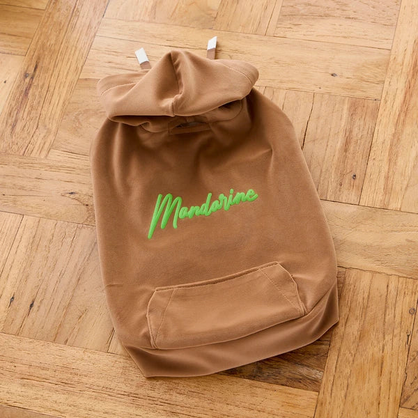 Mandarine Brothers Silky Hoodie Dog Wear