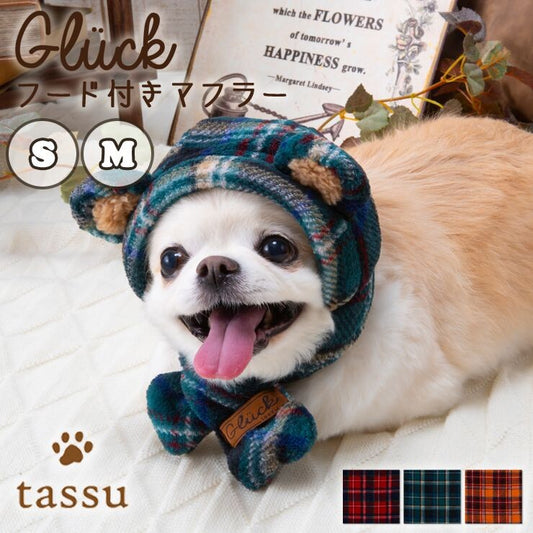 Tassu Gluck Hooded Scarf