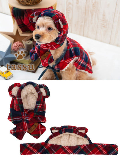 Tassu Gluck Hooded Scarf