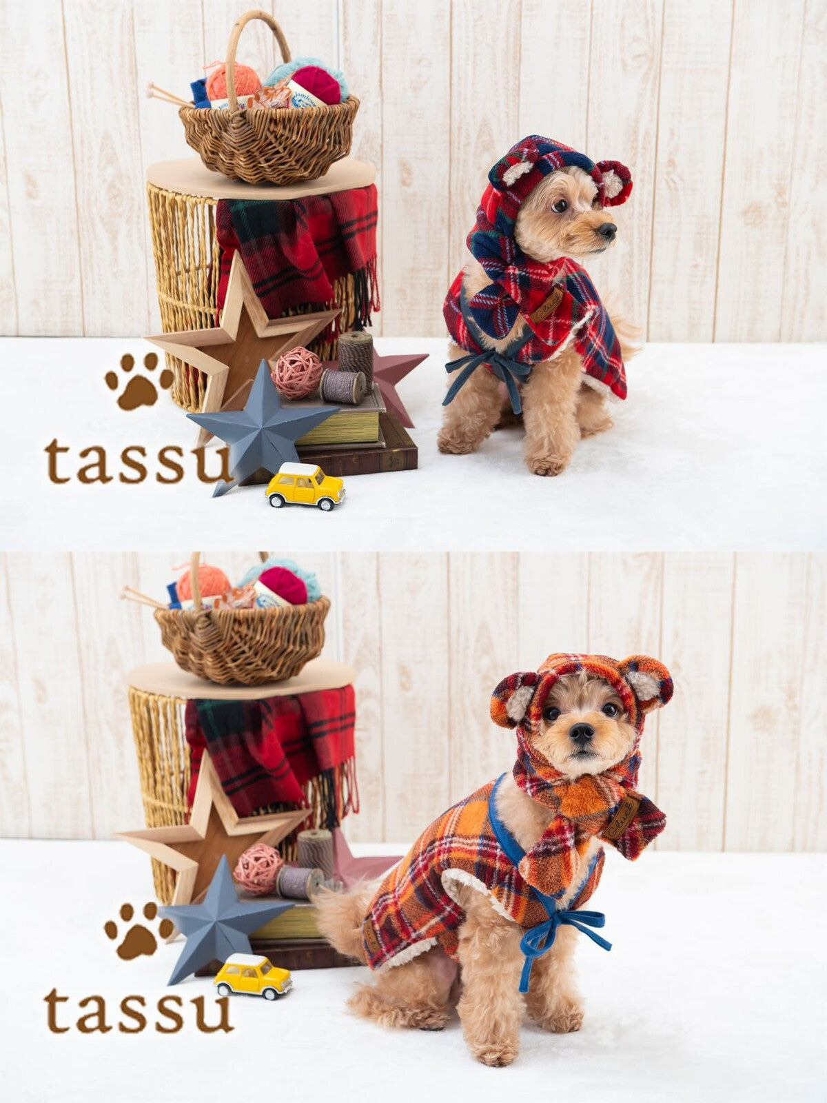 Tassu Gluck Hooded Scarf