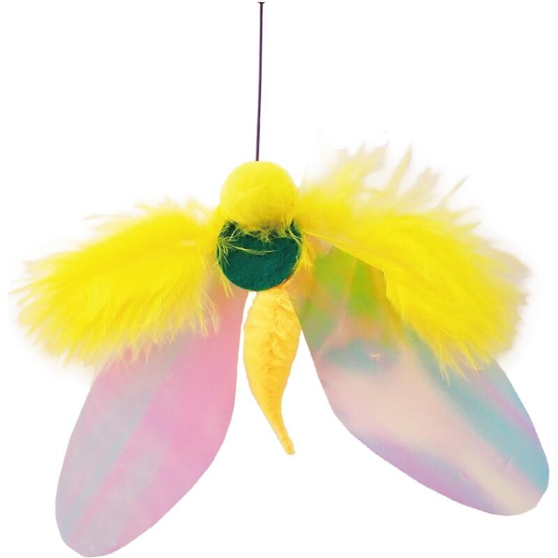 Pets Route Kasha Kasha Super Long Butterfly Cat Teaser Wand