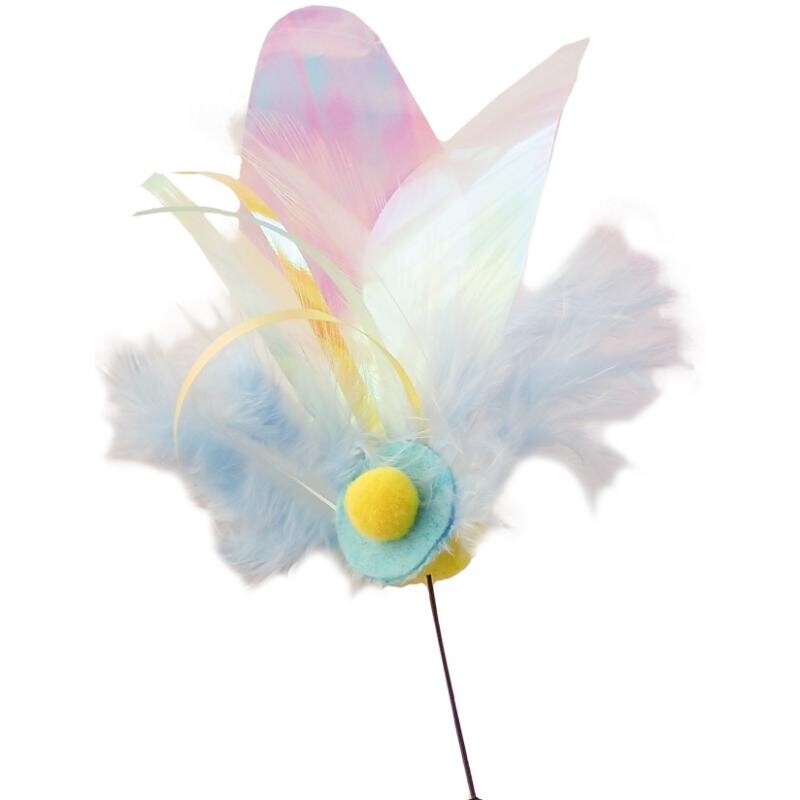 Pets Route Kasha Kasha Super Long Moth Cat Teaser Wand