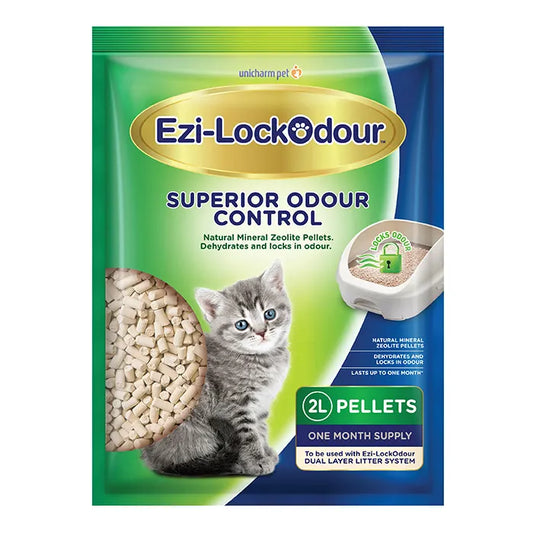 Ezi-Lockodour Natural Mineral Zeolite Cat Litter Pellets