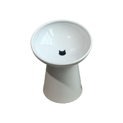 Necoichi Raised Tilted Tall Cat Bowl