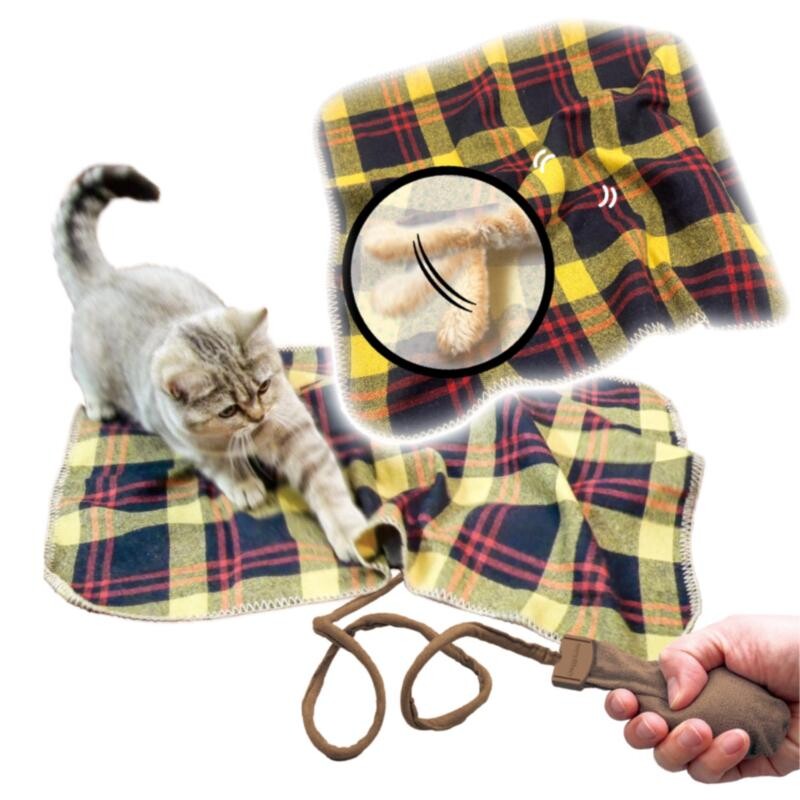 CattyMan Interactive Pumping Toy for Cat - Cat Tail