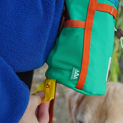 iCandor Munchie Minder Treat Pouch _Cool Green