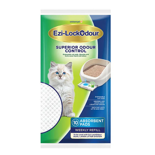 Ezi-Lockodour Absorbent Cat Litter Pads