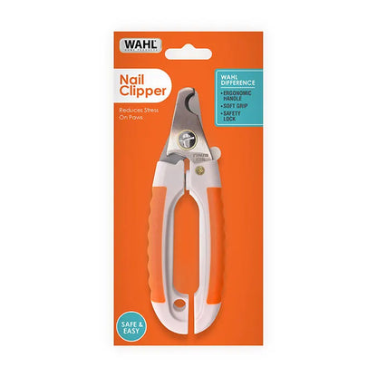 WAHL ORANGE/WHITE  NAIL CLIPPER LARGE