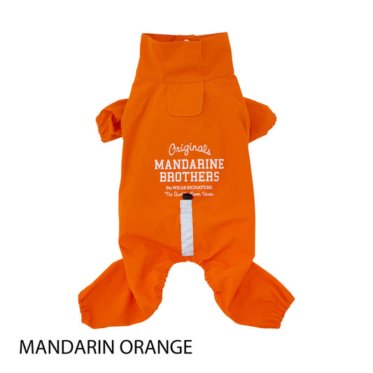 Mandarine Brothers Waterproof Full-Coverage Hooded Dog Raincoat (2026)