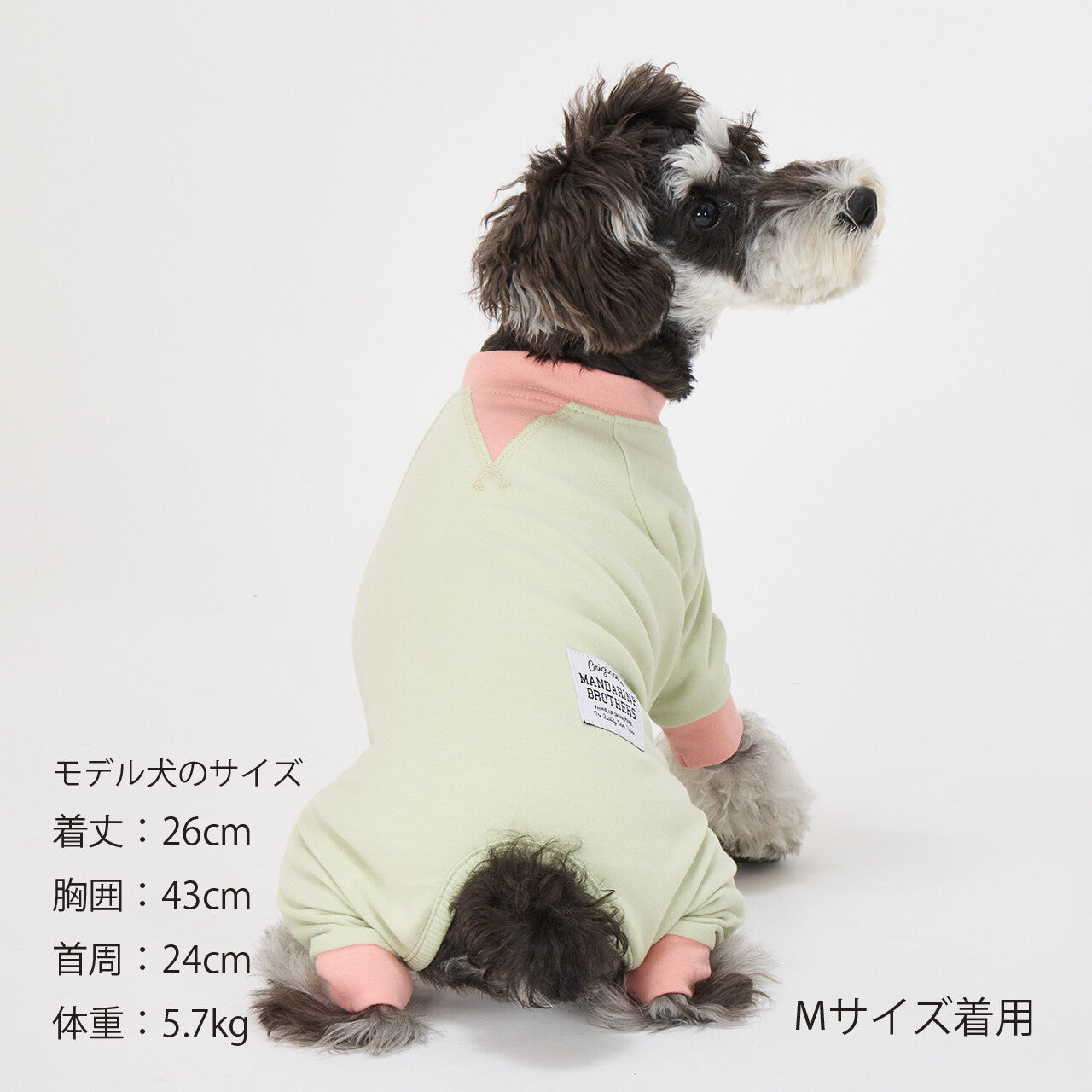 Mandarine Brothers Tender Care Dog Pajama Romper