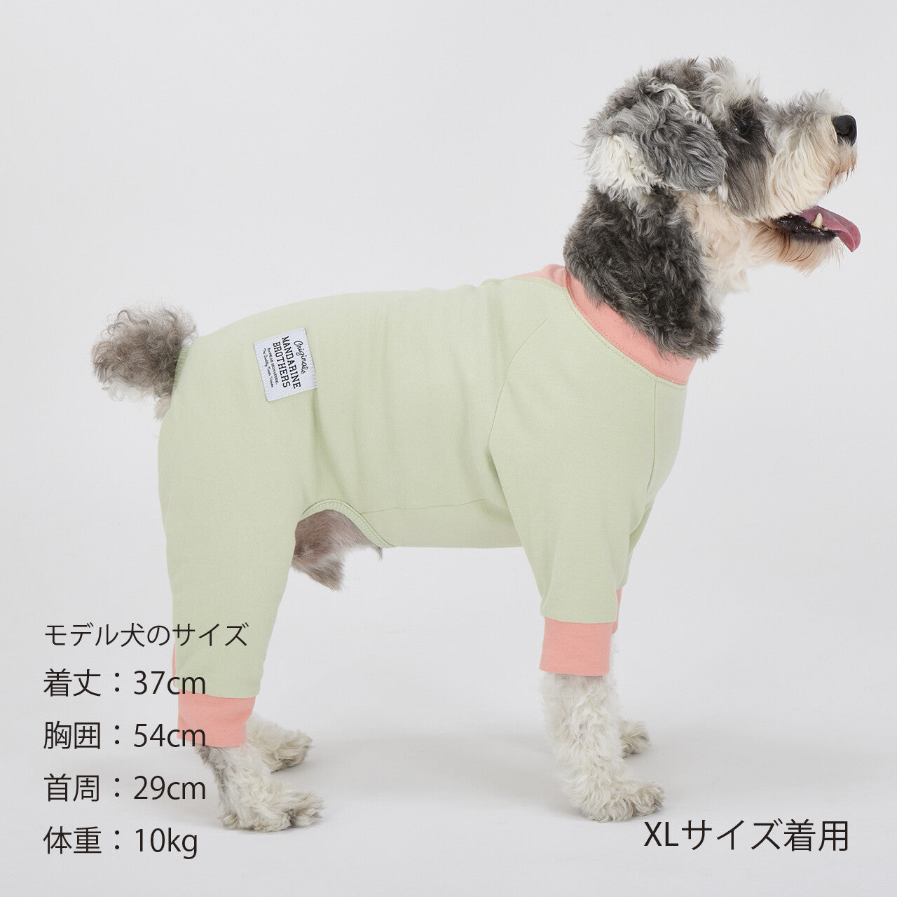 Mandarine Brothers Tender Care Dog Pajama Romper