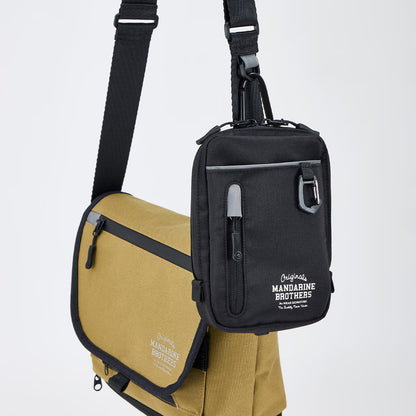 Mandarine Brothers Dog Walking Messenger Bag