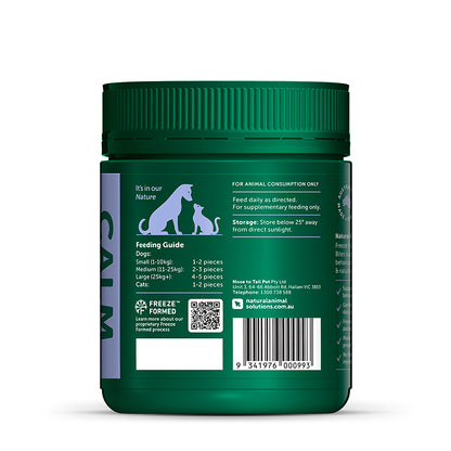 NAS Freeze Formed Calm Dog & Cat Health Bites 110g-60PK
