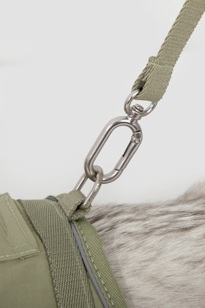 Valley Series Cat Vest Dog Harness Dog Leash Set - Ash Grey