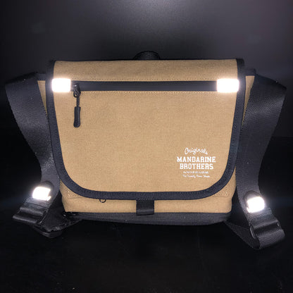 Mandarine Brothers Dog Walking Messenger Bag