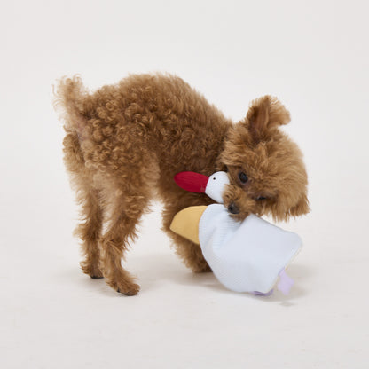 Mandarine Brothers Tender Care Flat Peggy Dog Toy