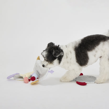 Mandarine Brothers Tender Care Flat Peggy Dog Toy