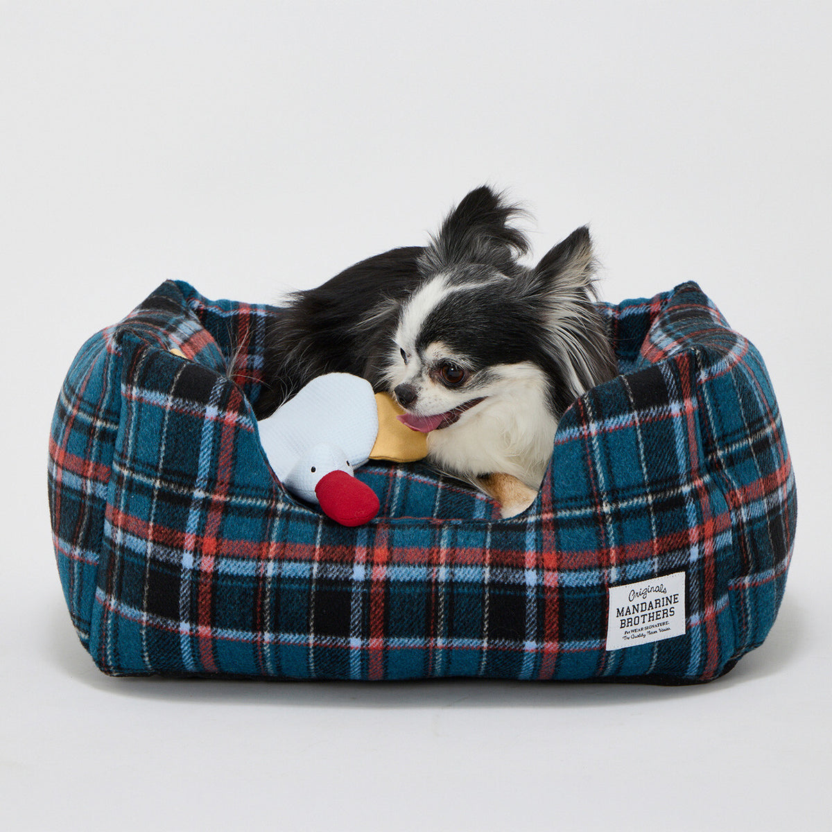 Mandarine Brothers Tender Care Flat Peggy Dog Toy