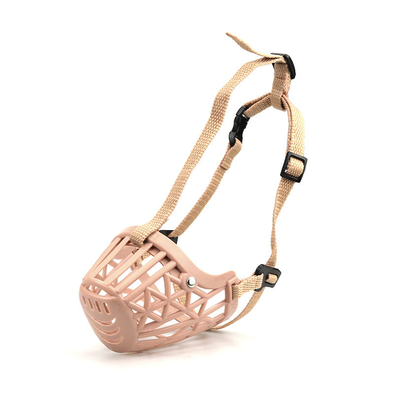 Classic Basket Muzzle Dog Beige