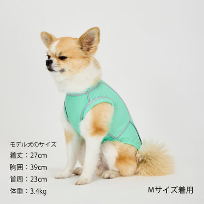 MANDARINE BROTHERS Cooling Fabric Reflective Dog T-Shirt