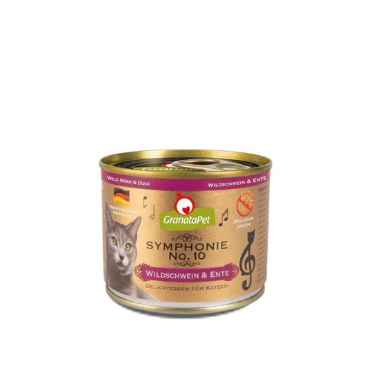 GranataPet Symphonie - No. 10 Wild Boar & Duck Wet Cat Food