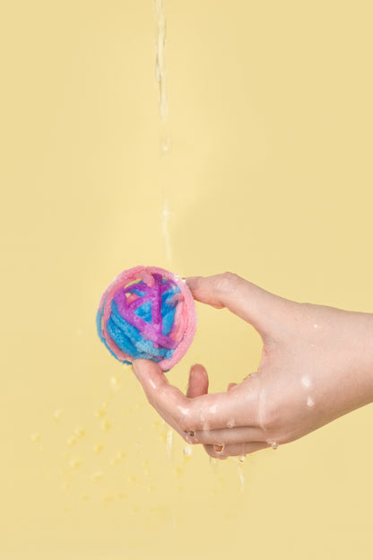 Cat Rope Ball Toy – Assorted Colours