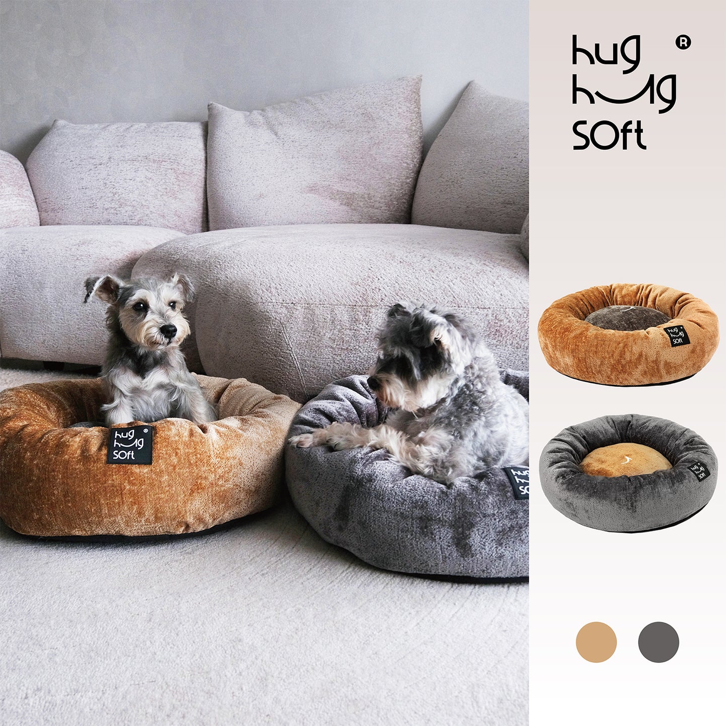 Granland Series Deep Sleep Pet Round Bed