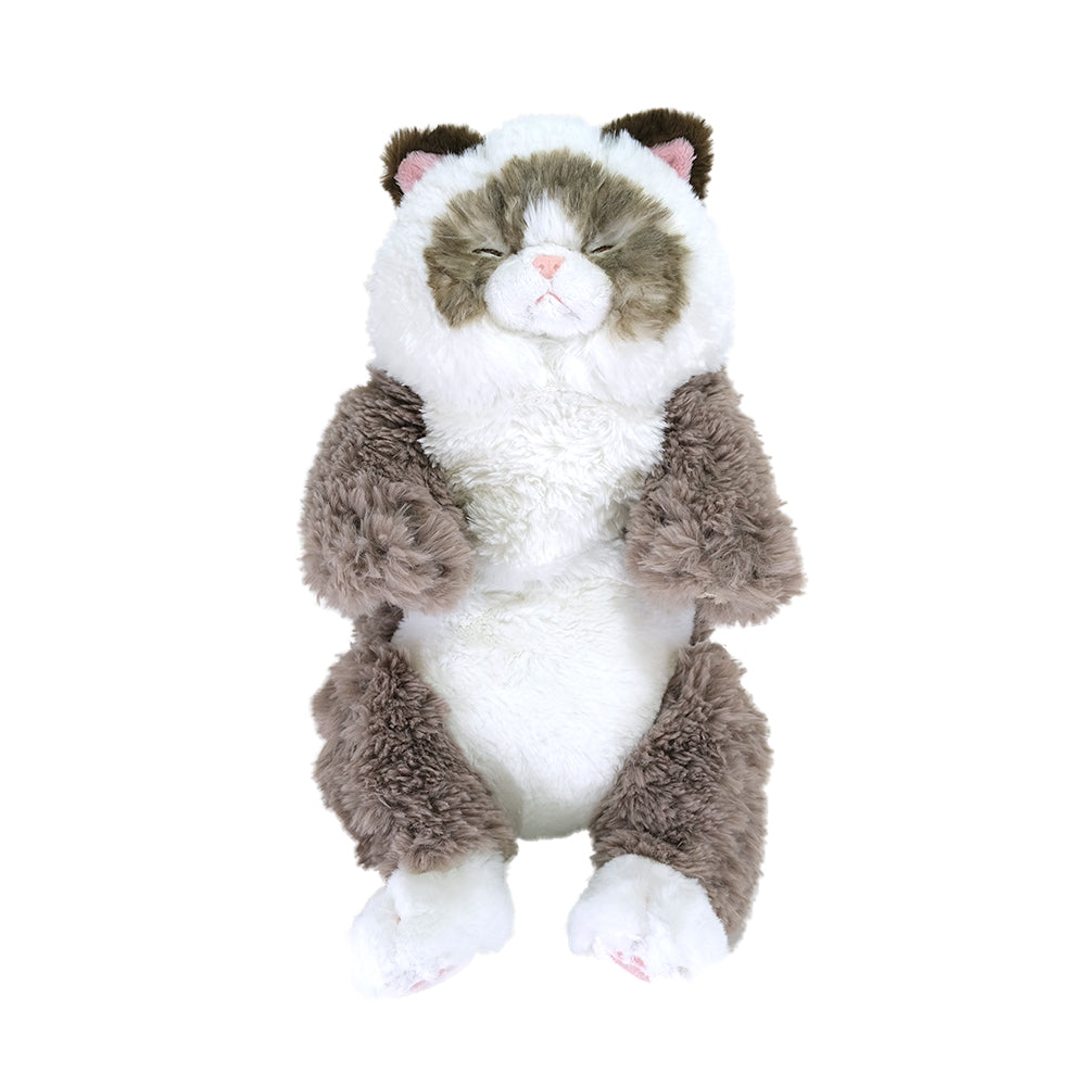 LYING CAT SLEEPING FACE STUFFED TOY M RAGDOLL GYBR