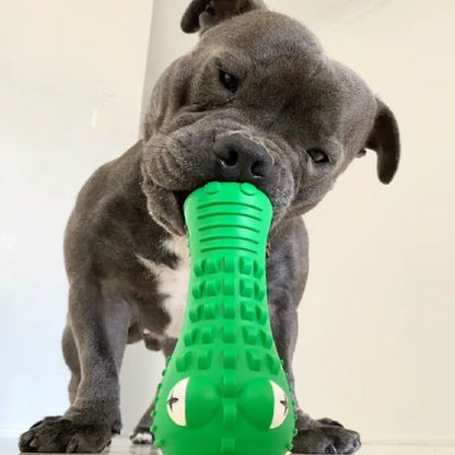 Happy Staffy Co. Crocodile Dental Chew Toy